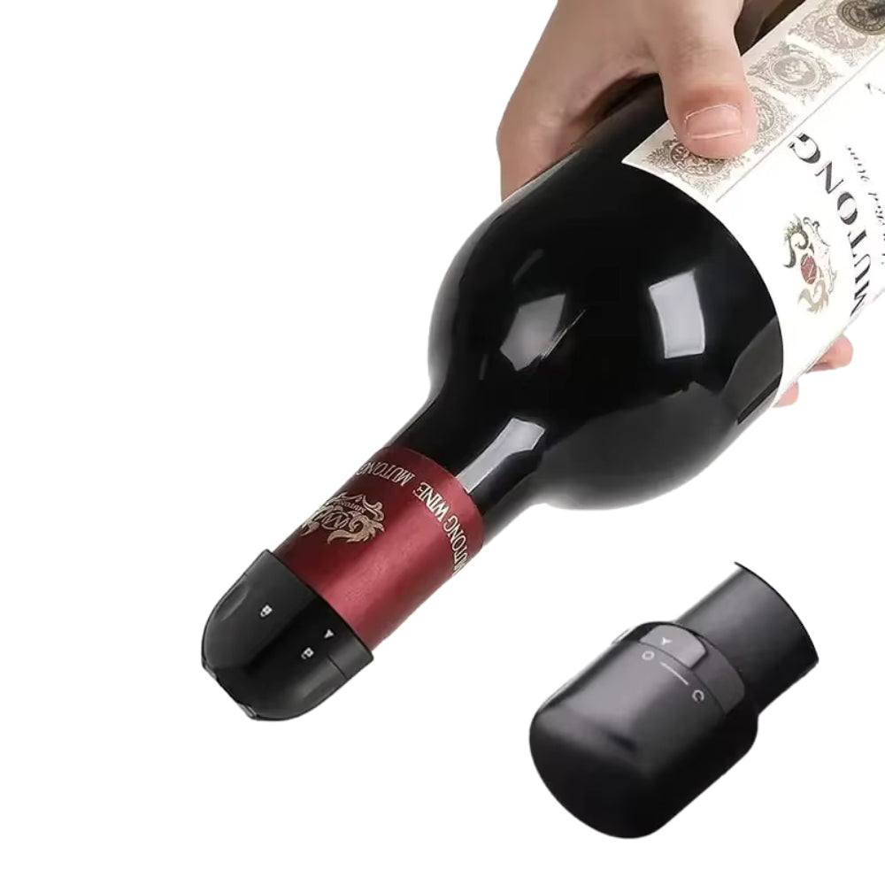 2pcs Vacuum Red Wine Bottle Cap Stopper Silicone Sealed Champagne Bottle Stopper